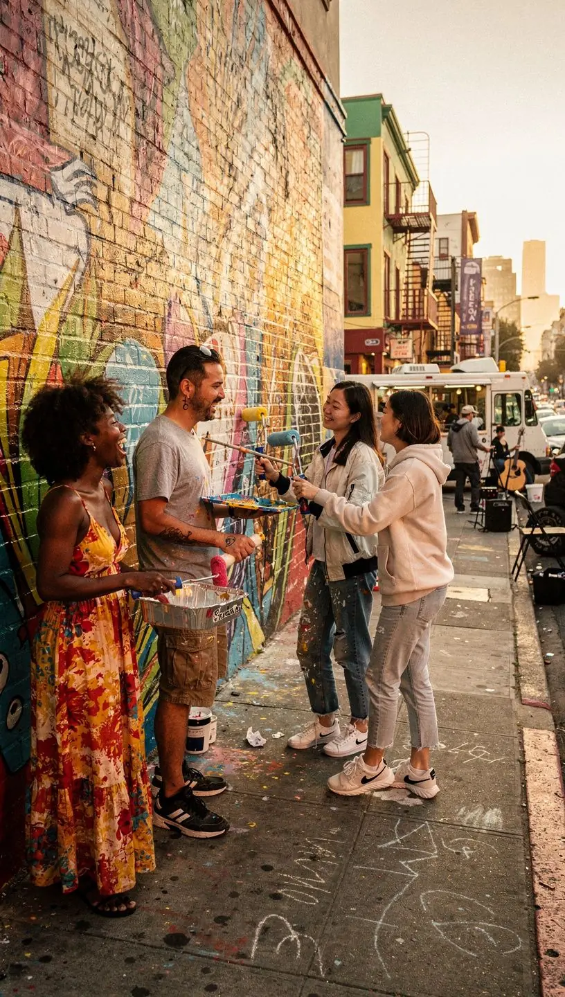 Local guide showing travelers authentic city experiences.